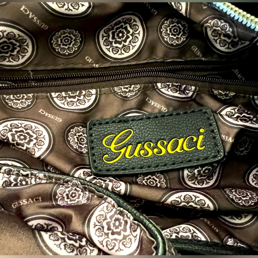 Gussaci Woven Purse with Tassels - Picture 6 of 8